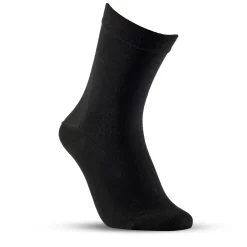Bamboo Crew Socks 4-Pack Unisex in Black