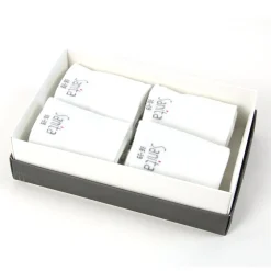 Bamboo Crew Socks 4-Pack Unisex in White