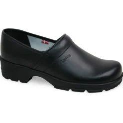 David PU Men's Safety Clog in Black