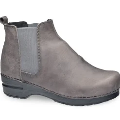 Hudson Women's Leather Chelsea Boot in Antracite