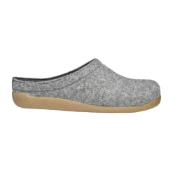 Lodge Slide Unisex Wool Slipper in Slate