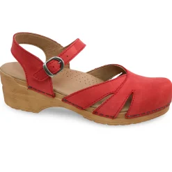 Margrethe Women's Sandal in Red