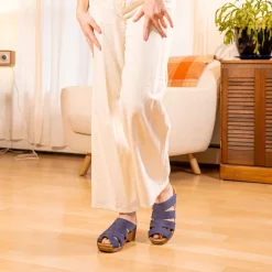 Monika Women's Sandal in Dove Blue