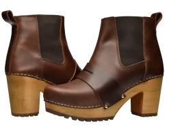 Penny Women's Wood Boot in Brown