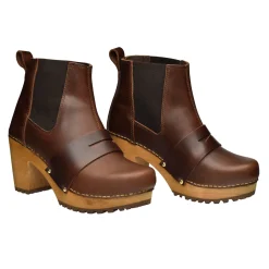 Penny Women's Wood Boot in Brown