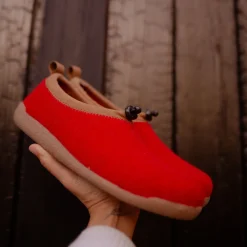 Samso Women's Slipper in Red