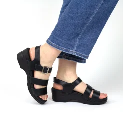 Sesso Women's Sandal in Black