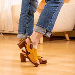 Sijo Women's Sandal in Yellow