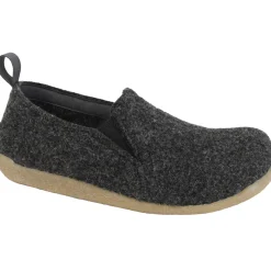 Skagen Unisex Wool Slipper in Charcoal