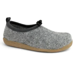 Stromo Unisex Wool Slipper in Slate