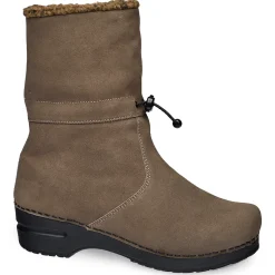 Yama Women's Suede Boot in Grey